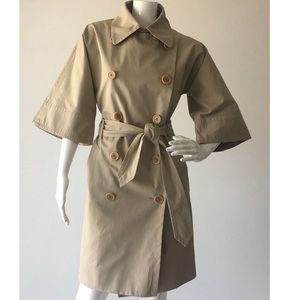 Club Monaco 3/4 sleeve trench coat.  NWT
